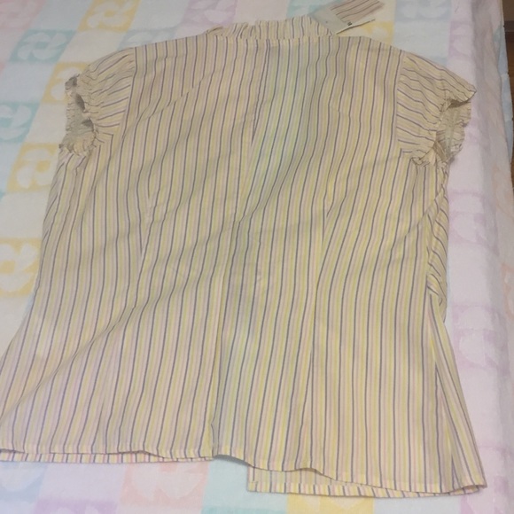 Vertical Club multicolor tie blouse - Picture 4 of 4